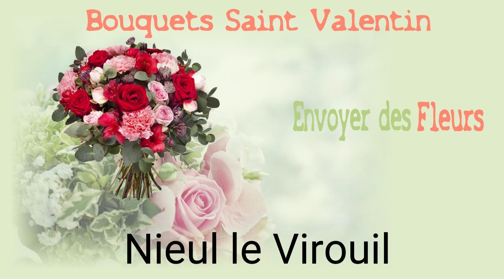 Roses de Saint-Valentin livrées à Nieul-le-Virouil